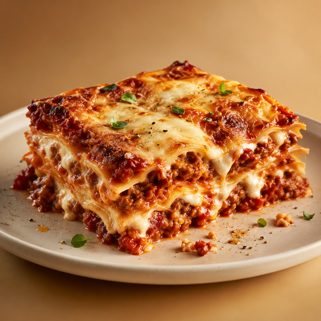 Lasagne s ragù