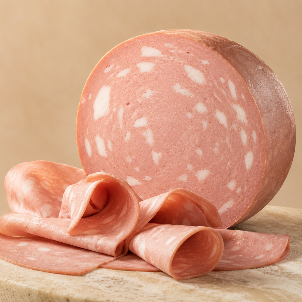 Mortadella ohne Pistazien