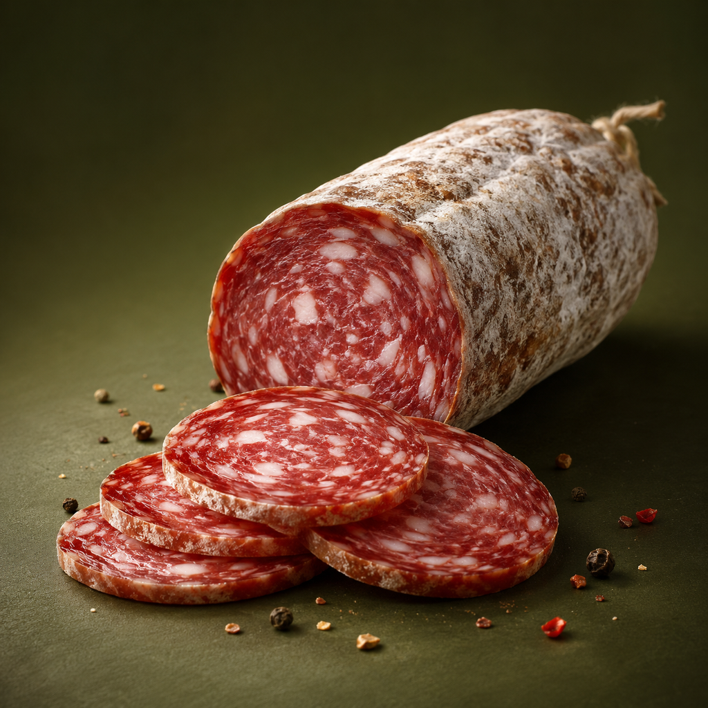 Hausgemachte Salami