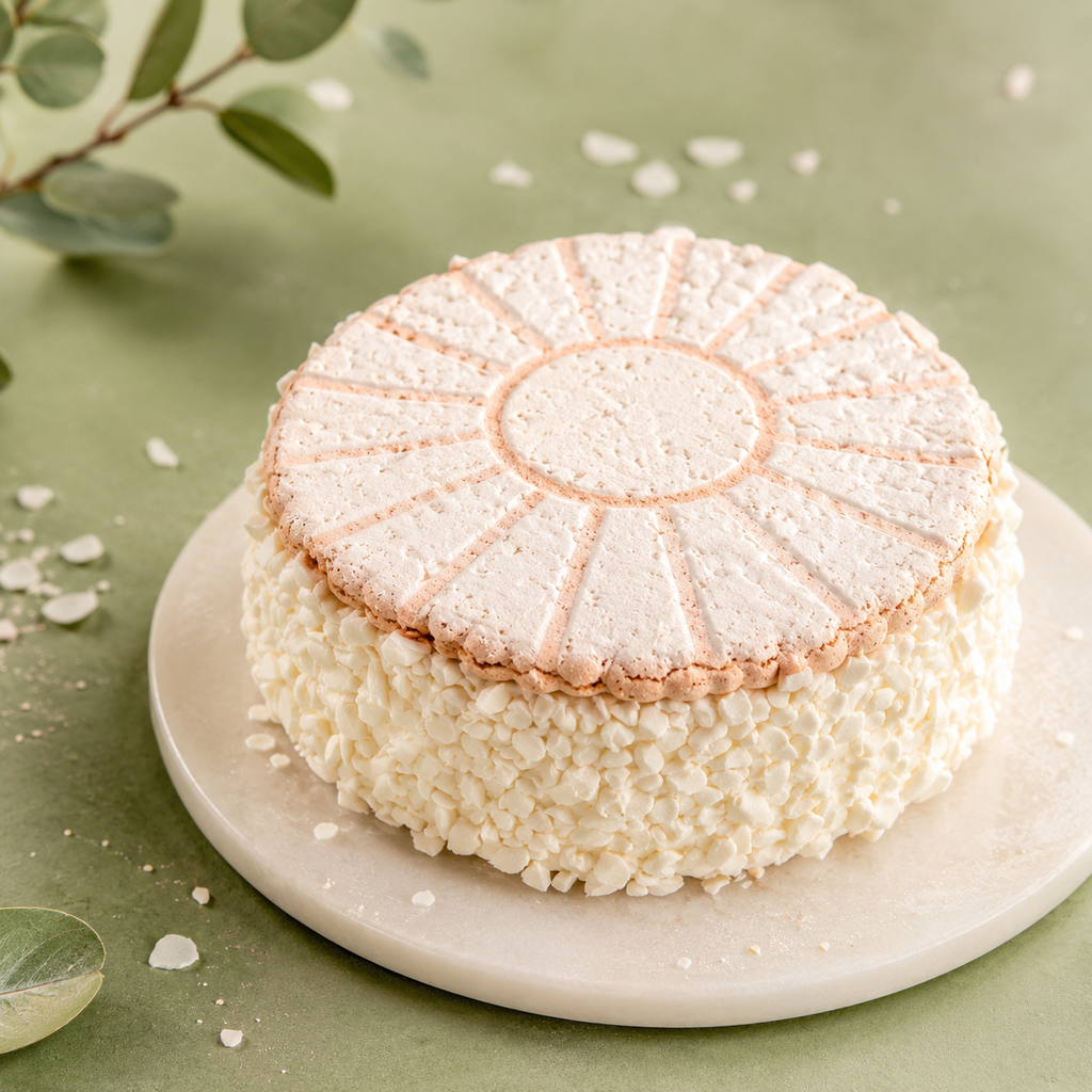 Bílá meringata semifreddo